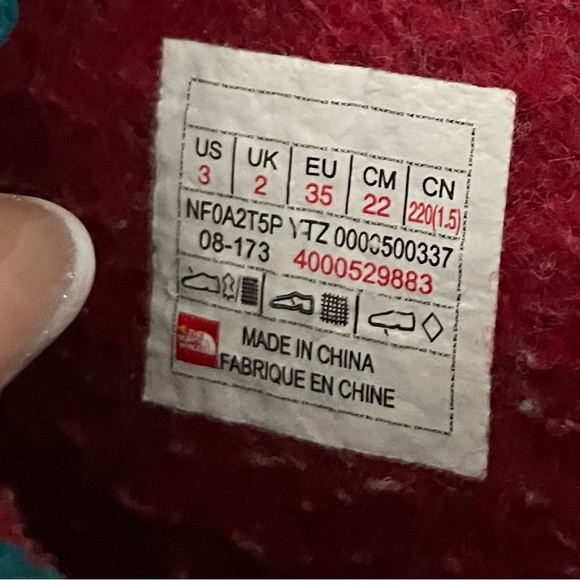 The North Face black and blue winter boots - Picture 5 of 6